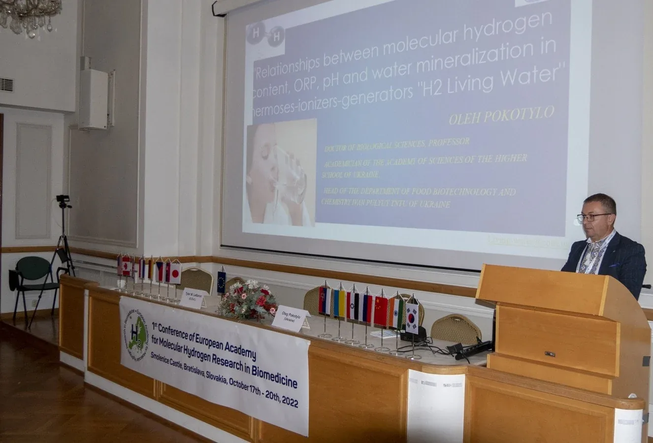 Smolenice, 2022: a Ukrainian invention presented alongside the pioneer of hydrogen research